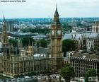 Westminster Sarayı ünlü Big Ben, London nerede bulabiliriz, Kuzeybatı tarafında